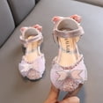 thumbnail image 2 of LEEy-World Toddler Shoes Girls Single Shoes Heart Embroider Bowknot First Walkers Shoes Toddler Sandals Princess Shoes, 2 of 5