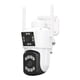 thumbnail image 2 of Outdoor WiFi Surveillance Camera 2 Lens Security PTZ IP Cam 320 90 Degree Swivelling 3MP Night Viewing 2 Way Audio IP66, 2 of 5