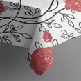 thumbnail image 4 of Pioneer Flower Floral Print Pattern Rectangle Tablecloth 60"x120",Waterproof Polyester Rectangle Table Cloth, Wipeable Spillproof Polyester Tablecloth for Dining, Camping, Indoor and Outdoor, 4 of 6