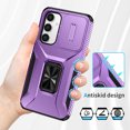 thumbnail image 4 of Fashion Case with Holder Stander Kickstand Drop Resistant Shockproof Case For Samsung Galaxy S23 FE, 4 of 7