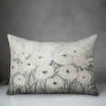 thumbnail image 3 of Creative Products Florals In Gray 20 x 14 Spun Poly Pillow, 3 of 3