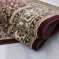 thumbnail image 7 of Allstar 5x8 Traditional Area Rug in Red with Ivory Persian Nain design (5' 2" x 7' 4"), 7 of 7