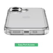 onn Protective Gel Phone Case for iPhone 17 - Clear