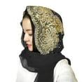 thumbnail image 2 of MEICHEN Bandanas for Women Muslim Chiffon Hijabs Scarf Turban Gold Beading Hijab for Woman Ramadan Scarf Women Long Headscarf All Seasons Fashion Must Have, 2 of 8