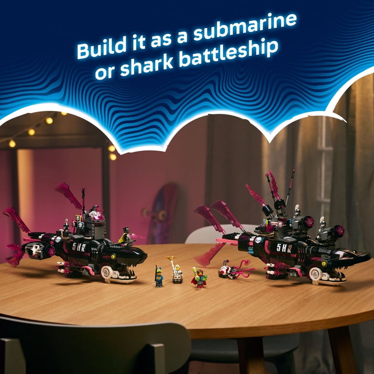 LEGO DREAMZzz Nightmare Shark Submarine Building Toy for Kids