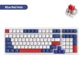 thumbnail image 2 of Teclado mecánico K98 Type-C Teclado para juegos con cable para PC (Blue Red Axis) Ehuebsd Para estrenar, 2 of 9