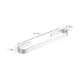 thumbnail image 3 of Kiplyki Flash Hand Towel Bar Bathroom Towel Holder Kitchen Dish Cloth Hanger閿涘all Mounted Shoe Rack, Hanging Shoe Rack For Door, Bathroom WallRack,Kitchen Wall Pole, 3 of 5