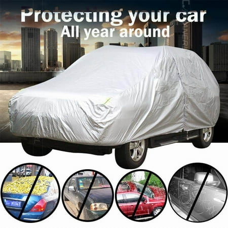 Waterproof Car Cover Automobile Sun Protecting Cover UV Resistant Fabric Membrane Breathable Outdoor Protecting Cloth