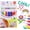 6PCS 1BOX, variant on Popcorn Pens, 3D Relief Art Pop Pens, Puffy Bubble Art Markers for DIY Crafts, Heat-Activated Drawing Pens for Beginners