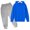 Blue-2, variant on Otqutp Toddler Bodysuits for Birthday Toddler Kids Baby Girls Boys Spring Winter Solid Long Sleeve Pants Hooded Hoodie Sweatshirt Trousers Set Outfits(Army Green-1,2-3 Years)