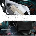 thumbnail image 4 of Cemetery Dance Bag, Weekender Bag, Carry on Bag, Soccer Bag - 17.7 Inches Sports Tote with Interior Zipper Pocket and Large Capacity, 4 of 6