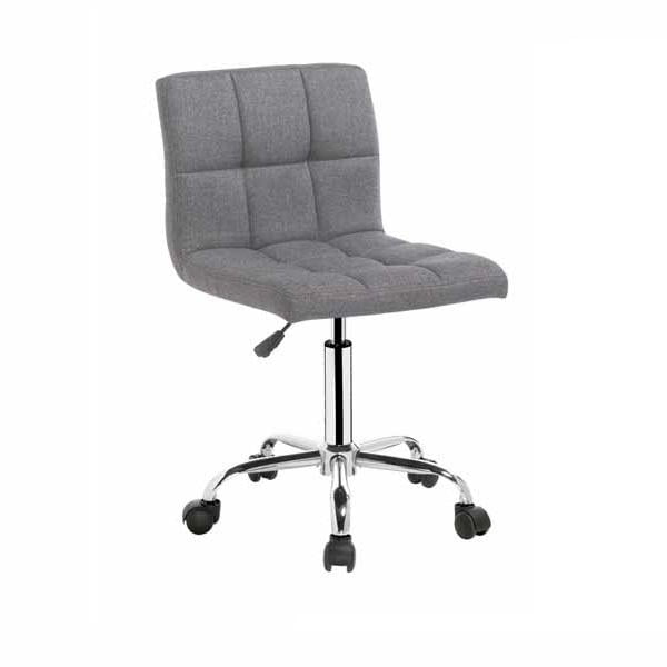 Silla Kessa Muebles Cubos Office Tela Gris