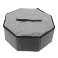 thumbnail image 1 of Caja Plegable Para Almacenamiento De Sombreros Para Viajes, Ala Ancha, Bolsa De Soporte De Tablero Duro Con Asas Para Mujeres Y Hombres, Color Gris, 1 of 7