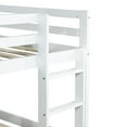 thumbnail image 7 of Aukfa Bunk Bed for Kids - Wood Bed Frame with Ladder - Twin over Twin - White, 7 of 7