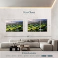 thumbnail image 4 of Elephant Stock Seoul Golf Course Wall Art - Horizontal Multi Panel Canvas - Lobby Wall Decor - Sports Multi Panel - Green And Yellow Decor - 65" x 42", 4 of 8