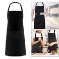 thumbnail image 4 of Delantal grande con bolsillo frontal de algodón para cocinar para mujeres y hombres, impermeable y a prueba de aceite. 70x80cm, 4 of 7