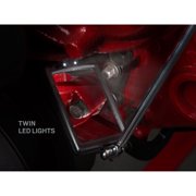 Telescoping LED Lighted Flexible Inspection Mirror 360 Swivel for Extra Viewing(1 PC No Batteries Included)