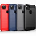 thumbnail image 4 of PANDACO Grey Brushed Metal Case for Google Pixel 4a, 4 of 4