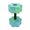 green and blue, variant on Foam Pool Fitness Weights Pool Exercise Equipment with Padded Grip for Water Aerobics, Aquatics Dumbbells, Water Weights