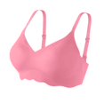 thumbnail image 6 of Supportive Wireless Bra - Full Coverage Non-Padded Bralette, Comfortable Everyday Wear | Hontri | Comfort Bra for Women Wireless Bras for Women Full Coverage (Hot Pink | L), 6 of 6