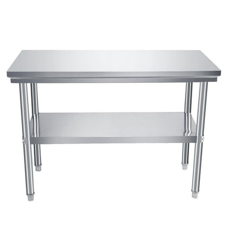 Beamnova Stainless Steel Commercial Kitchen Prep Work Table 48 ...