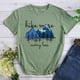 thumbnail image 1 of las montañas llaman y debo ir camiseta Verde Oliva M FLhrweasw  Para estrenar, 1 of 2