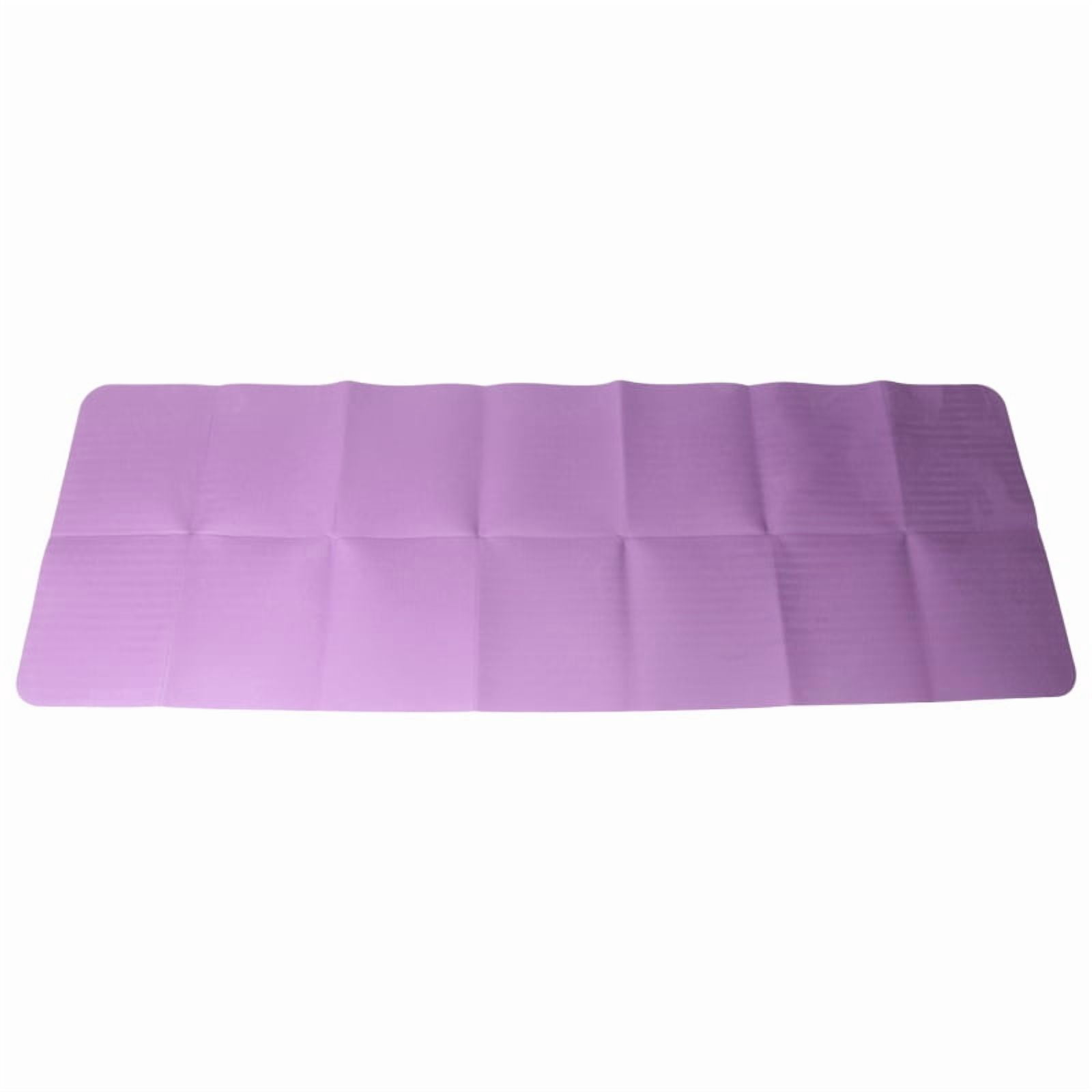 2X Foldable Yoga Mat Folding Travel Fitness Exercise Mat Double Sided Non-Slip for Yoga Pilates & Floor Workouts,2 x Foldable Yoga Mat,