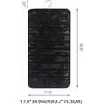 thumbnail image 2 of 80 Pockets Hanging Jewelry Organizer for women, Storage Bag for Earrings Necklace Bracelet Ring accessory display holder, Black, 2 of 7