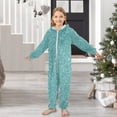 thumbnail image 6 of Vzayyk 4T-14Y Size Aviliable Cozy One-Piece Footless Sleeper Pajama Glitter, 6 of 8