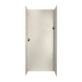 thumbnail image 2 of swan solid surface 96'' x 36'' x 36'' three panel shower wall, 2 of 7