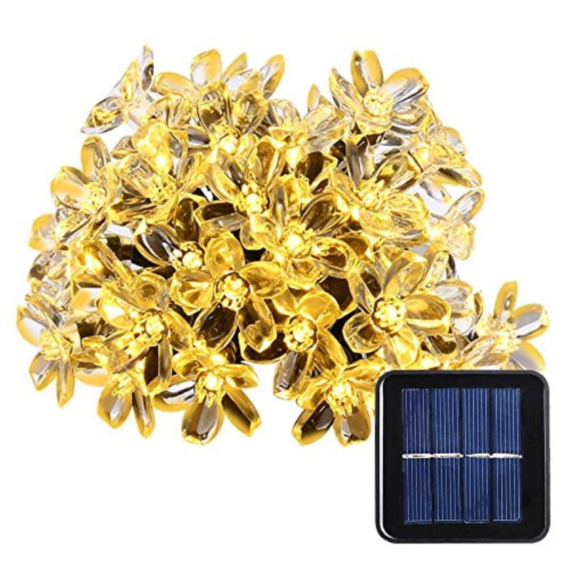 Outdoor Lighting 21ft 50 Solar Led Waterproof String