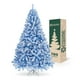 thumbnail image 1 of Árbol de Navidad Frondoso con Ramas Escarchadas, Pino Navideño Esquimal (Azul Nevado, 1.80 m), 1 of 6