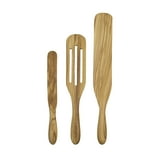 olive wood spurtle set