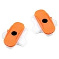 thumbnail image 1 of 2Pcs Waist Twisting Discs Ab Twisting Boards Massage Plantar Load 882lb Twisting Orange, 1 of 9