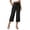 29# Black, variant on Capris for Women with Pockets Petite Pants Drawstring Casual Pull on Palazzo Trousers with Pockets Loose High Waisted Wide Leg Lounge Pants Navy S