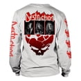 thumbnail image 2 of Destruction T Shirt Eternal Devastation new Official Mens White Long Sleeve, 2 of 3