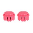 thumbnail image 3 of Unique Bargains 30mm Mounting Hole Momentary Game Push Button Switch  for Arcade Video Games Pink, 10pcs, 3 of 3