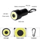 thumbnail image 4 of LED antorcha aleación de aluminio portátil ajustable 4 modos potente brillo linternas luces herramienta de iluminación de emergencia doméstico negro seitruly OD019397-02, 4 of 7