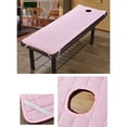 thumbnail image 4 of Matelas pour Table de Massage Lit avec Trou, Coussin Antidérapant 185X70cm Rose, 4 of 8