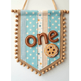 thumbnail image 4 of Cute First Birthday Banner with Polka Dot Gingham Patterns Backdrop Decor Party Supplies Photography Props for Baby First Birthday Party Celebrations Decors, 4 of 7