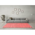 thumbnail image 3 of Ahgly Company Indoor Rectangle Solid Red Modern Area Rugs, 7' x 9', 3 of 4
