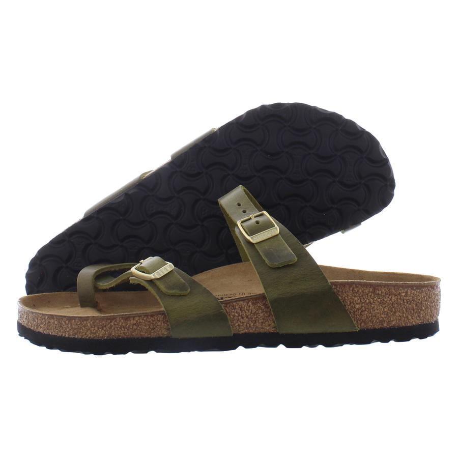 Birkenstock Mayari Unisex Shoes Size 3, Color: Olive
