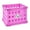 Violet, variant on Pen+Gear Plastic Mini Crate, Modular Desktop Storage Box, Sky Blue, 12-Pack