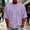 Purple, variant on LIaqionyy Big and Tall Short Sleeve Tops for Mens Cotton Casual Comfortable Breathable Solid Color Shirts