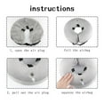 thumbnail image 4 of Protective Inflatable Collar, Dog Cones for Large Dogs to Stop Licking, Soft Cone for Dogs After Surgery (Grey) - S, 4 of 7