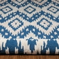 thumbnail image 3 of Linon Home Decor Trio Area Rug Collection, Blue and Ivory, 1.83' x 2.83', 3 of 3