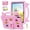 Pink, variant on Mynvo Kids Stand Case for iPad Mini 5/Mini 4/Mini 3/Mini 2/Mini 1 with Kickstand/Handle, Soft EVA Shockproof Lightweight Cover for iPad Mini 5th/4th/3rd/2nd/1st Generation 7.9", Navyblue