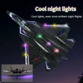 thumbnail image 4 of RC Airplane Model Remote Control Aircraft with Stable Flight LED Lights for Outdoor Flying Hobby Gift for 6-12 Years, 4 of 5