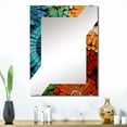 thumbnail image 1 of Designart "Jeweled Grotto with Geode Tiles" Stone Geode Oversized Wall Mirror - Traditional Landscapes Entryway Big Wall Mirror - Multiple Color Options, 1 of 6