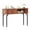 as show, variant on Modern Fluted Console Table - 47'' Narrow Entryway or Sofa Table with 2 Drawers & Sliding Door - Open Storage Shelves - Wooden Accent for Living Room or Behind Couch - System default_1